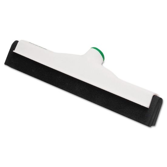 Picture of Unger® Sanitary Standard Floor Squeegee, 18 Inch Blade, White Plastic/Black Rubber