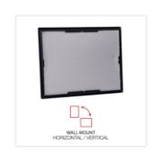 Picture of Universal® All Purpose Document Frame, 8 1/2 x 11 Insert, Black, 3/Pack