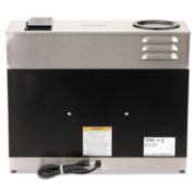 Picture of BUNN® Pour-O-Matic Three-Burner Pour-Over Coffee Brewer, Stainless Steel, Black