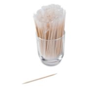 Picture of Royal Cello-Wrapped Round Wood Toothpicks, 2 1/2", Natural, 1000/Box, 15 Boxes/Carton
