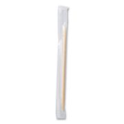 Picture of Royal Cello-Wrapped Round Wood Toothpicks, 2 1/2", Natural, 1000/Box, 15 Boxes/Carton
