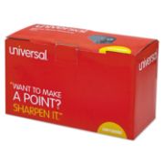 Picture of Universal® Contemporary Design Electric Pencil Sharpener, Black