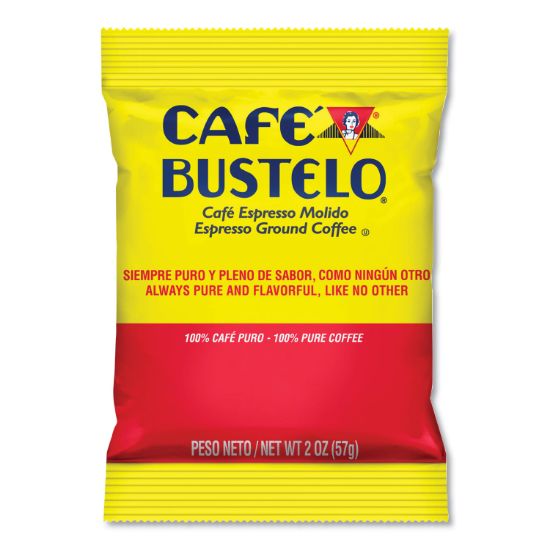 Picture of Café Bustelo Coffee, Espresso, 2oz Fraction Pack, 30/Carton