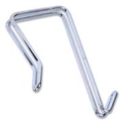 Picture of Alera® Single Sided Partition Garment Hook, Silver, Steel, 2/PK