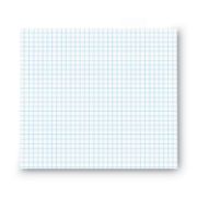Picture of Universal® Glue Top Pad, Quad Rule, 8 1/2 x 11 3/4, White, 50 Sheets, Dozen
