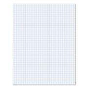 Picture of Ampad® Quadrille Pads, 4 Squares/Inch, 8 1/2 x 11, White, 50 Sheets