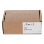 Picture of Universal® High-Density Shredder Bags, 16 gal Capacity, 100/Box