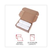 Picture of Universal® High-Density Shredder Bags, 25-33 gal Capacity, 100/Box