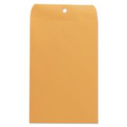 Picture of Universal® Kraft Clasp Envelope, 28lb, #55, 6 x 9, Brown Kraft, 100/Box