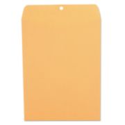 Picture of Universal® Kraft Clasp Envelope, Center Seam, 28lb, 9 x 12, Brown Kraft, 100/Box