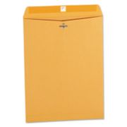 Picture of Universal® Kraft Clasp Envelope, Center Seam, 32lb, 9 1/2 x 12 1/2, Brown Kraft, 100/Box