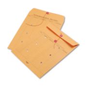 Picture of Universal® Light Brown Kraft String & Button Interoffice Envelope, 10 x 13, 100/Box