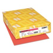 Picture of Astrobrights® Color Cardstock, 65lb, 8 1/2 x 11, Rocket Red, 250 Sheets