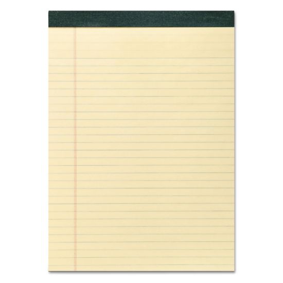 Picture of Roaring Spring® Recycled Legal Pad, 8 1/2 x 11 Sheets, 40/Pad, Canary, Dozen