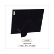 Picture of Universal® Metal Photo Frame, Aluminum, 8 1/2 x 11, Black