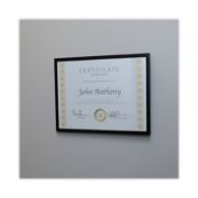 Picture of Universal® Metal Photo Frame, Aluminum, 8 1/2 x 11, Black