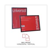 Picture of Universal® Metal Photo Frame, Aluminum, 8 1/2 x 11, Black