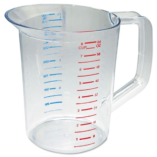 Picture of Rubbermaid® Commercial Bouncer Measuring Cup, 2qt, Clear