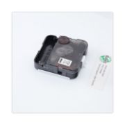 Picture of Universal® Round Wall Clock, 9 3/4", Black