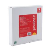 Picture of Universal® Round Wall Clock, 9 3/4", Black