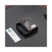 Picture of Universal® Round Wood Clock, 12 3/4", Cherry