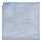 Picture of Rubbermaid® Commercial Microfiber Cleaning Cloths, 12 x 12, Blue, 24/Pack