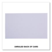 Picture of Universal® Ruled Index Cards, 3 x 5, White, 100/Pack