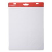 Picture of Universal® Self Stick Easel Pads, Unruled, 25 x 30, White, 2 30 Sheet Pads/Carton