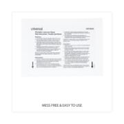 Picture of Universal® Shredder Lubricant Sheets, 5.5" x 2.8", 24/Pack