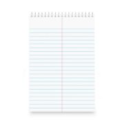 Picture of Universal® Steno Book, Gregg Rule, 6 x 9, White, 80 Sheets