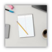 Picture of Universal® Steno Book, Gregg Rule, 6 x 9, White, 80 Sheets