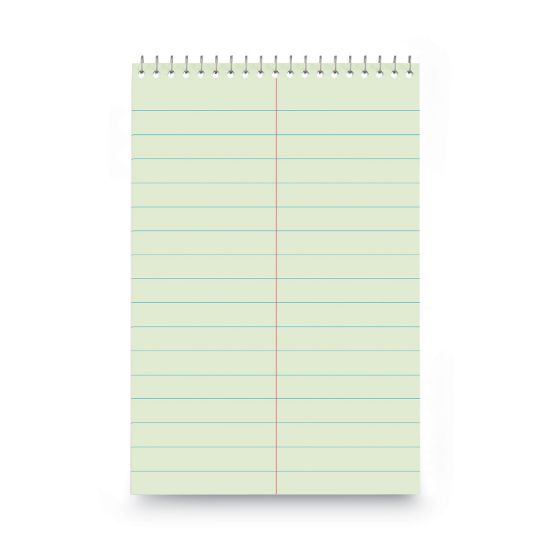 Picture of Universal® Steno Book, Pitman Rule, 6 x 9, Green, 60 Sheets