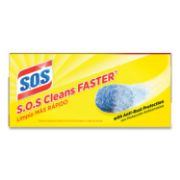 Picture of S.O.S.® Steel Wool Soap Pad, 4/Box, 24 Boxes/Carton