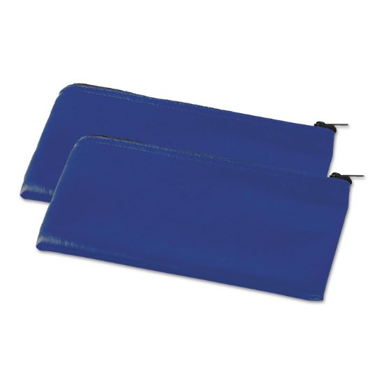 Picture of Universal® Zippered Wallets/Cases, 11 x 6, Blue, 2 per pack