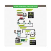 Picture of Samsill® Earth's Choice Biobased Round Ring View Binder, 1" Cap, White