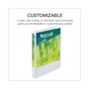 Picture of Samsill® Earth's Choice Biobased Round Ring View Binder, 1" Cap, White