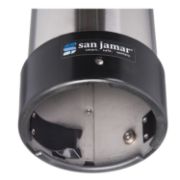 Picture of San Jamar® Large Water Cup Dispenser w/Removable Cap, Wall Mounted, Stainless Steel