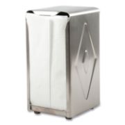 Picture of San Jamar® Tabletop Napkin Dispenser, Tall Fold, 3 3/4 x 4 x 7 1/2, Capacity: 150, Chrome