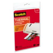 Picture of Scotch Thermal Laminator Pouches 20/Pkg 4"X6"