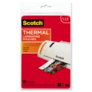 Picture of Scotch Thermal Laminator Pouches 20/Pkg 4"X6"