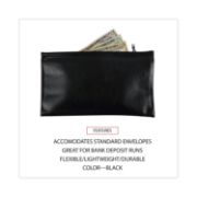 Picture of Universal® Zippered Wallets/Cases, 11w x 6h, Black, 2/PK