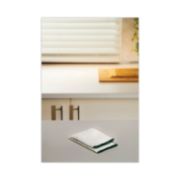 Picture of Scotch-Brite™ Kitchen Cleaning Cloth, Microfiber, White, 2/Pack, 12 Packs/Carton