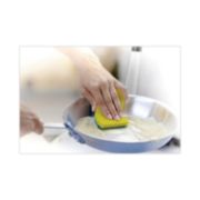 Picture of Scotch-Brite® Heavy-Duty Scrub Sponge, 4 1/2" x 2 7/10" x 3/5", Green/Yellow, 6/Pack