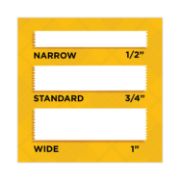 Picture of Scotch® 665 Double-Sided Tape, 1/2" x 900", 1" Core, Clear, 2/Pack