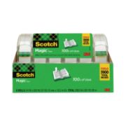 Picture of Scotch® Magic Tape & Refillable Dispenser, 3/4" x 650", 1" Core, Transparent, 6/Pack