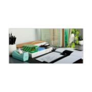 Picture of Scotch® Magic Tape Designer Dispenser Value Pack, Facet Design, 3/4"x1000", 10 Rolls/PK