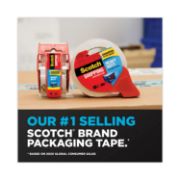 Picture of Scotch® Packaging Tape Dispenser with Two Rolls of Tape, 1.88" x 54.6yds