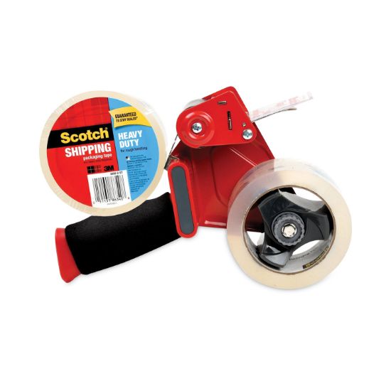 Picture of Scotch® Packaging Tape Dispenser with Two Rolls of Tape, 1.88" x 54.6yds