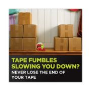 Picture of Scotch® Sure Start Packaging Tape, 1.88" x 800", 1 1/2" Core, Clear