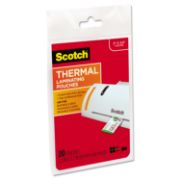 Picture of Scotch™ Business Card Size Thermal Laminating Pouches, 5 mil, 3 3/4 x 2 3/8, 20/Pack